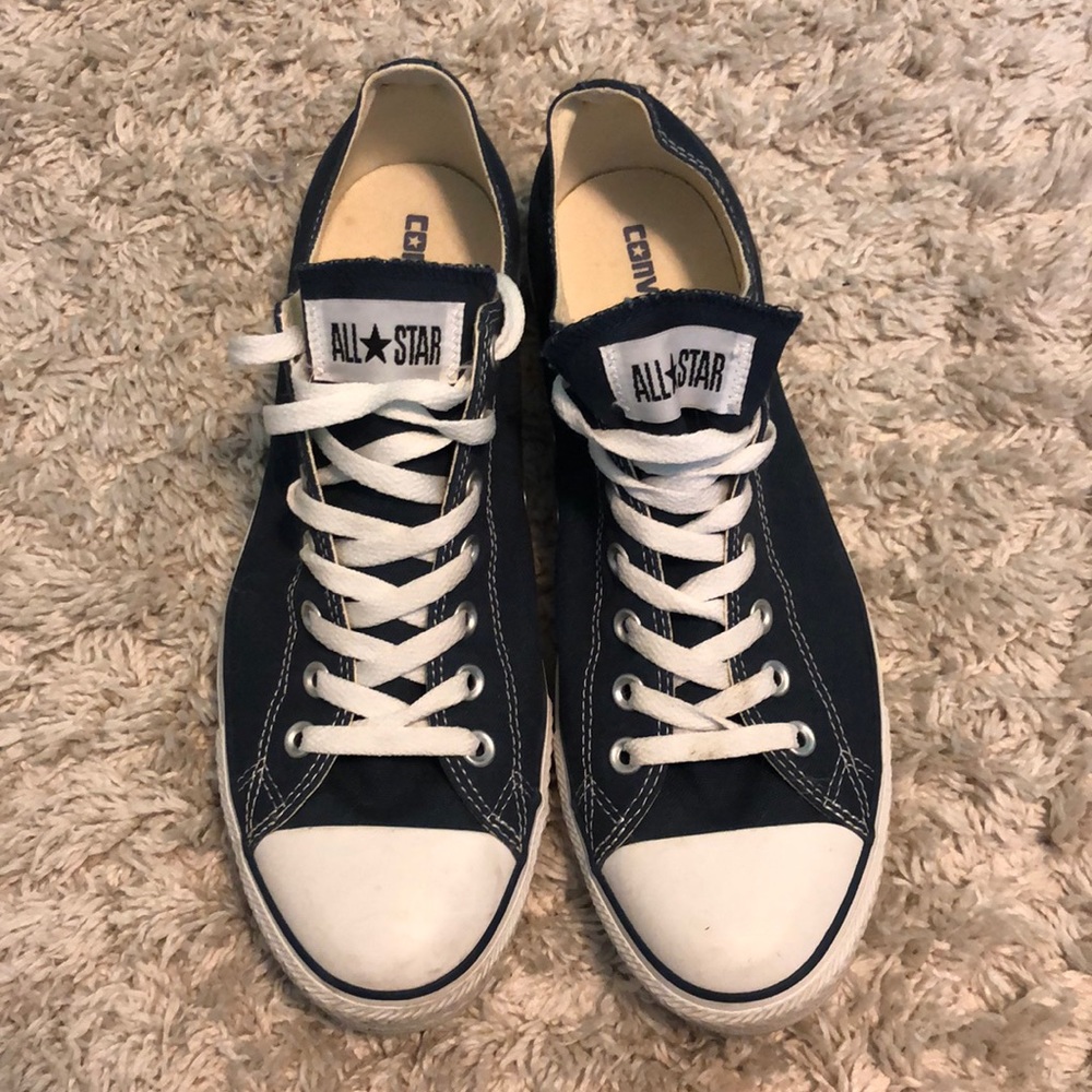 All star navy blue men’s converse